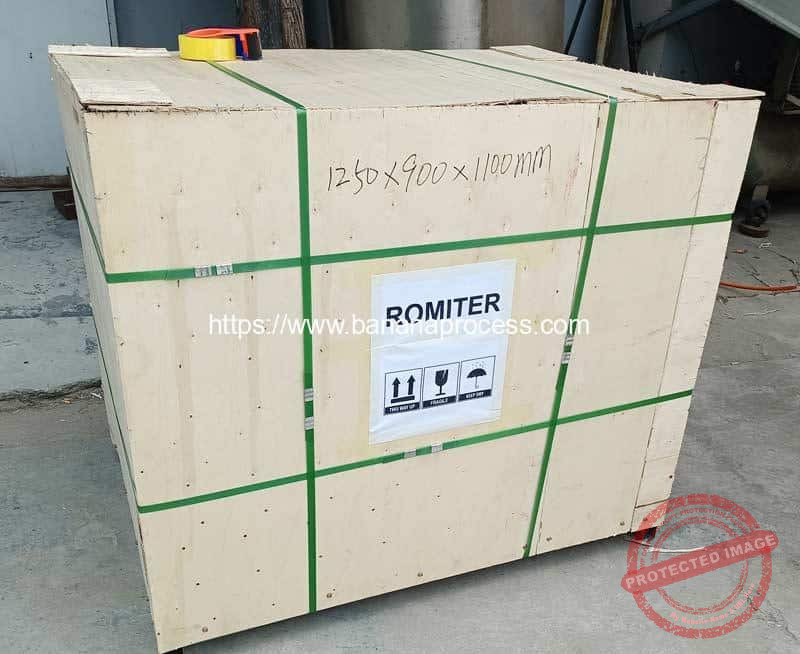 Automatic-Green-Banana-Peeling-Machine-Plywood-Package-for-Nicaragua-Customer